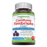 Pure Naturals Caralluma Fimbriata Veggie Capsules 60 Count800 mg of Caralluma Fimbriata per serving