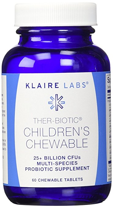 Klaire Labs Ther-Biotic Children Chewable, 60 Count