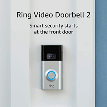 Ring Video Doorbell 2 (Used-Acceptable Condition), with HD Video, Motion Activated Alerts, Easy Installation