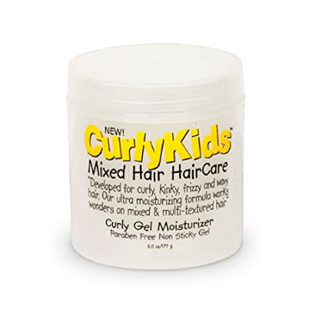 CurlyKids Mixed Hair Haircare Gel Moisturizer, 6 Ounce