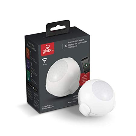 Globe Electric 50026 Collection Smart Motion Sensor, White