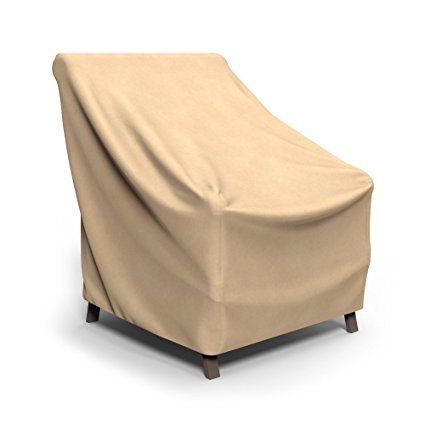 Budge All-Seasons Patio Chair Cover, Medium (Tan)