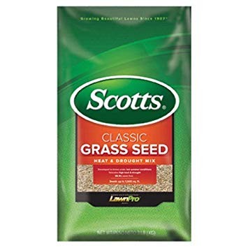 Scotts Company 17295 Classic Heat and Drought Mix Grass Seed, 7-Pound