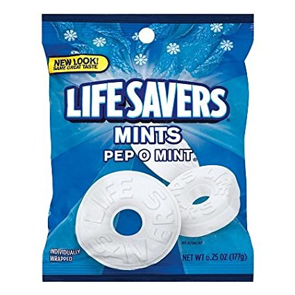 LifeSavers Mints Pep O Mint 6.25 oz. (Pack of 2)