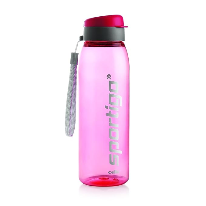 Cello Sportigo Plastic Bottle, 800ml, Pink