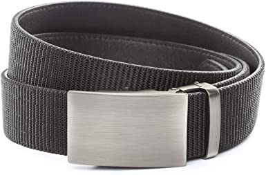 Anson Belt & Buckle - 1.5" Classic Gunmetal Buckle with Concealed Carry Ratchet Belt Strap