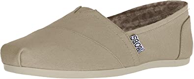 Skechers Women's Bobs Plush-Peace & Love Ballet Flat