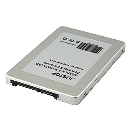 mSATA to SATA (Mini PCI-E to 2.5") Flash SSD Convertor Enclosure Adapter Caddy