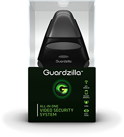 Guardzilla GZ601B All-In-One Smart alarm and Video Security System - Piano Black