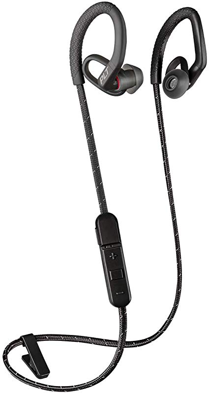 Plantronics BackBeat Fit 350 212343-99 Headphones with Mic (Black)