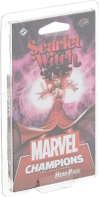 Marvel Champions The Card Game Scarlet Witch HERO PACK - Superhero Strategy Game, Cooperative Game for Kids and Adults, Ages 14 , 1-4 Players, 45-90 Minute Playtime, Made by Fantasy Flight Games