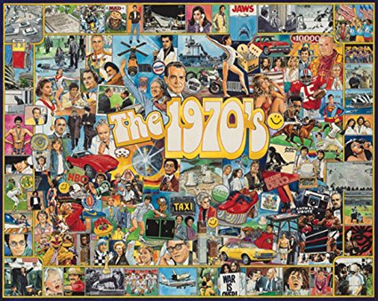 White Mountain Puzzles The Seventies - 1000 Piece Jigsaw Puzzle