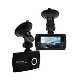 Sharker 27 inch 140 Degree Wide Angle View TFT LCD Full HD 1080P Car DVR Blackbox Traveling Driving Data Recorder  Camcorder Vehicle Camera with Night Vision and Motion Detection  G-Sensor BLACK