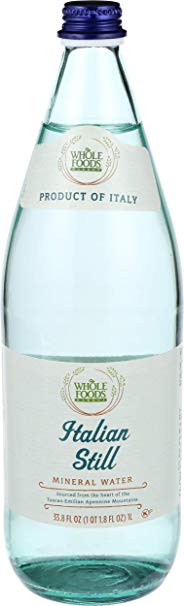 Whole Foods Market, Italian Still Mineral Water, 33.8 fl oz