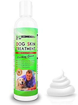 Vet Recommended - Dog Dry Skin Treatment - Helps Dog Hair Loss Regrowth - Dog Dry Nose & Cracked Paws - Works with Hot Spot Treatment For Dogs & Helps with Dogs With Dry Skin - 240ml
