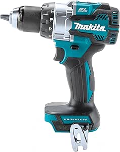 Makita DDF489Z 18V Li-ion LXT Brushless 13mm Drill Driver – Batteries and Charger Not Included, Blue