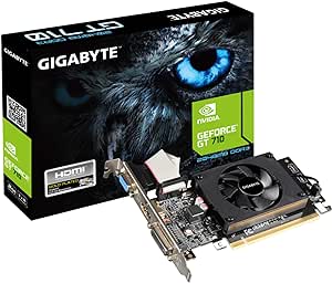 GIGABYTE GeForce GT 710 2GB Low Profile Graphic Card (GV-N710D3-2GL REV2.0) (Pack of 30)