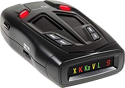 Whistler Z-15R High Performance Radar Laser Detector with Real Voice Alerts ，Total Laser Detection and Icon Display with Digital Strength Indicator
