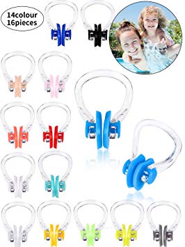 Swimming Nose Clip Soft Silicone Nose Clips Waterproof Nose Clip Plug for Adults Kids