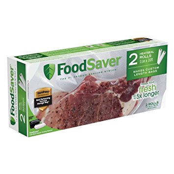 FoodSaver 2 rolls of 11"x16'