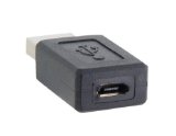 Importer520 USB A Male to Micro USB Female Convert Adapter