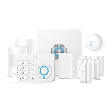 Ring Alarm – Home Security System with optional 24/7 Professional Monitoring – No contracts – 11 piece kit – Works with Alexa