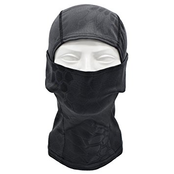 TClian Camouflage Balaclava Full Face mask Ninja hood Millitary Camo