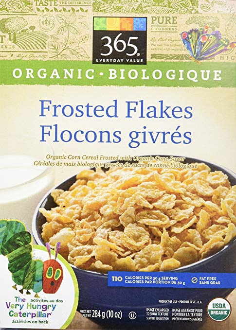 365 Everyday Value Organic Frosted Flakes, 10 oz