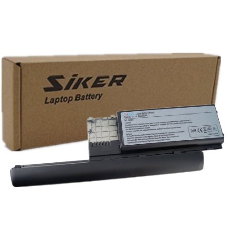 SIKER® New replacement Laptop Battery for Dell Latitude D631 D630C D620 D630 D630N, Precision M2300 MJ456 fits TC030 PC764 JD634 312-0383 312-0386 312-0384 UD088 TD117 RD301 PD685 TD175 PC765 KD492 GD776 JD648 KD495 [Li-ion 9-cell 6600mAh] 12 Months Warranty