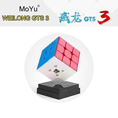 MoYu WeiLong GTS 3 GTS3 Magic Cube 3x3x3 Puzzle Speed Stickerless