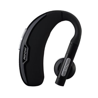 Mpow FreeGo Wireless Bluetooth 40 Headset Headphones with Clear Voice Capture Technology and Echo Cancellation for iPhone 6s  6 Plus  5 Galaxy Note 4 S6 and other Cellphones
