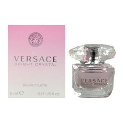 BRIGHT CRYSTAL by Versace 0.17 oz EDT SPLASH NEW in Box for Women