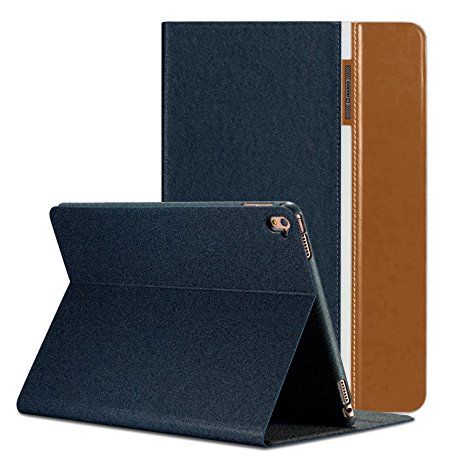 AUAUA iPad Mini 4 Case, iPad Mini 4 Leather Case with Smart Cover Auto Sleep/Wake  Screen Protection Film For Apple iPad Mini 4, 7.9 inch Apple Tablet (Brown)