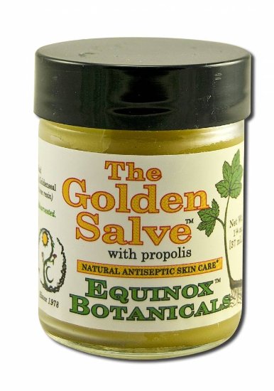 Equinox Botanicals: Golden Salve with Propolis, 1 oz