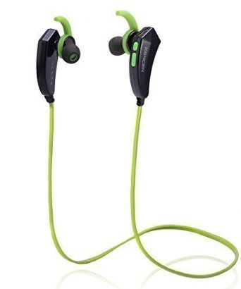 Koncen X11 Bluetooth 4.1 Wireless Sports Headset for Smartphone - Black & Green