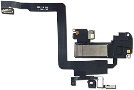 Group Vertical Replacement Earpiece Speaker, Proximity Sensor, and Microphone Flex Cable Assembly Ribbon Connector Compatible with Apple iPhone 11 Pro (A2160, A2217, A2215) (5.8")