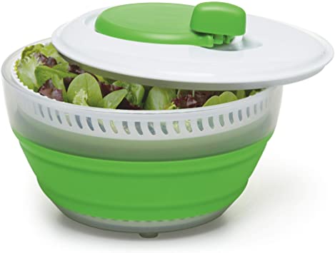 Small Collapsible Salad Spinner - half the size without compromising on features