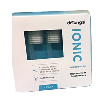Dr. Tung's Ionic Toothbrush Head Refill Twin Pack 1 Set