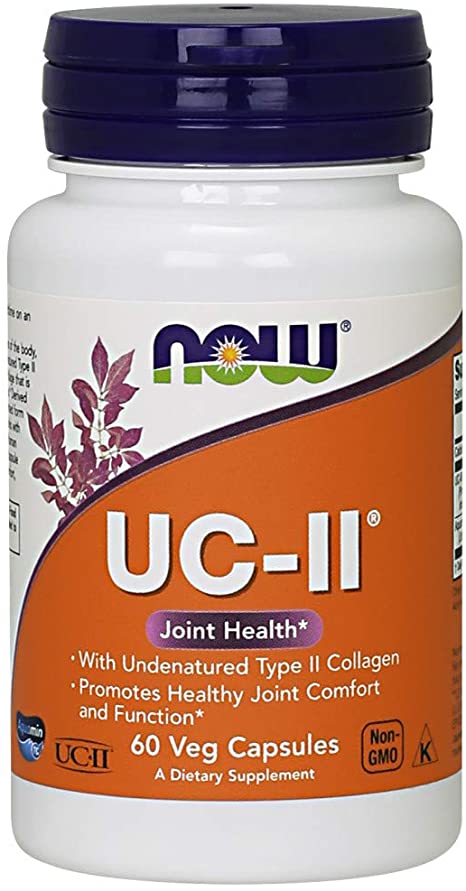 Now Foods UC-II Type II Collagen Veg-Capsules, 40mg, 60-Count