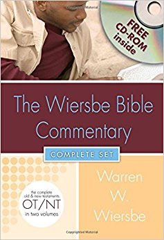 Wiersbe Bible Commentary 2 Vol Set w/CD Rom (Wiersbe Bible Commentaries)