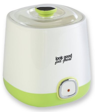 Look Good Feel Great YM-62393 Yogurt Maker with Storage Container