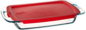 Pyrex Easy Grab 3-Quart Oblong Baking Dish