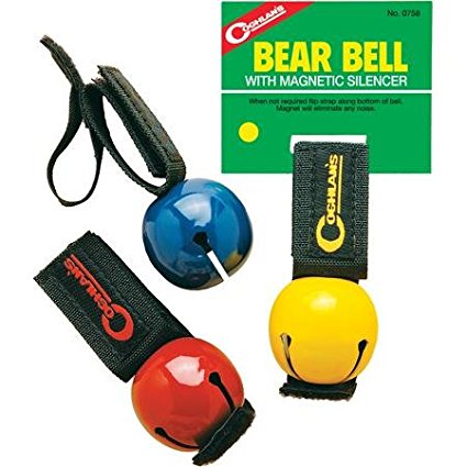 Bear Bell w/Magnetic Silencer Red