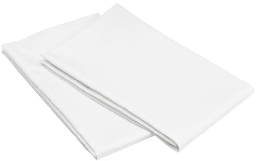 Pinzon 500-Thread-Count Super Soft Pima Cotton King Pillowcases White Set of 2