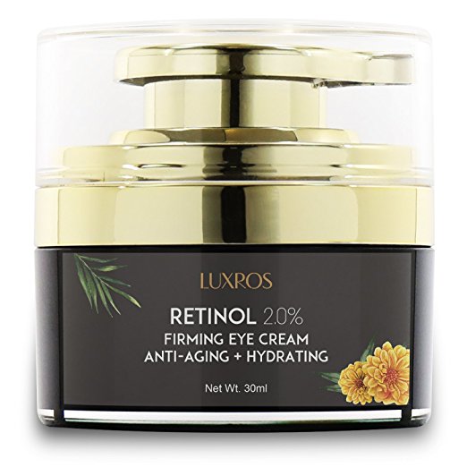 Eye Cream with Retinol 0.1, Nutrient Rich Night Cream for Under Eye Wrinkles, Anti Aging