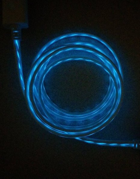 ELC Flowing LED Micro USB Cable - 2.5ft (0.8m)