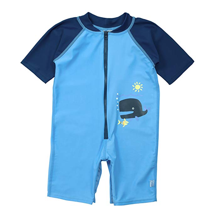 i play. Baby One-Piece Swim Sunsuit | All-day UPF 50  Sun Protection- Wet or dry