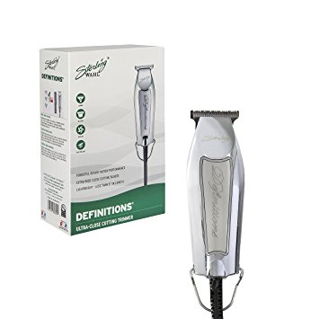 Wahl Professional Sterling Definitions Trimmer 8085 – Great for Professional Stylists and Barbers – Rotary Motor and close cutting adjustable T-blade