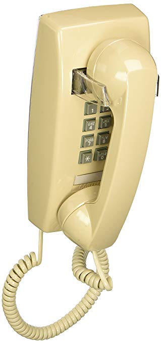 Cortelco 255444-VBA-20M Wall Phone with Volume Control - Ash