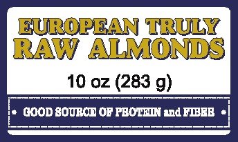 Blue Mountain Organics, Raw, Sprouted, Organic, European “Truly Raw” Almonds, 10 oz
